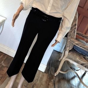 Michael Kohrs Black Wool Cropped Pants